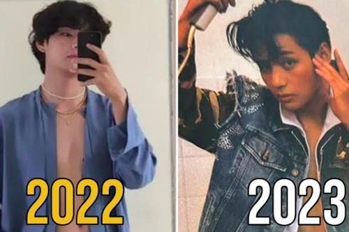 V (BTS) lộ thân hình 6 múi săn chắc khiến fan điêu đứng