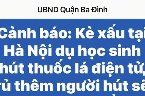 Cảnh báo thuốc lá điện tử: Sản phẩm ngụy trang dưới nhiều dạng, khó phát hiện
