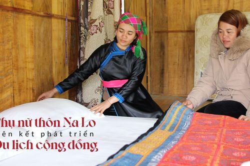 Phụ nữ thôn Na Lo liên kết phát triển du lịch cộng đồng