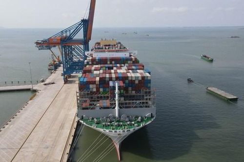 Cảng biển đặc biệt của Việt Nam đón Siêu tàu container lớn nhất thế giới