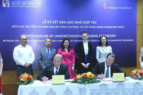 Thúc đẩy hợp tác xúc tiến thương mại trong lĩnh vực hội chợ quốc tế