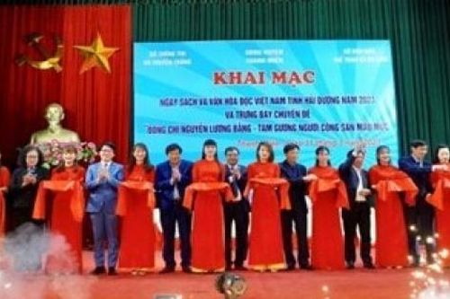Hải Dương khai mạc Ngày Sách và Văn hóa đọc Việt Nam