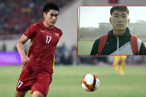Tiền đạo Nhâm Mạnh Dũng đóng phim trên VTV3