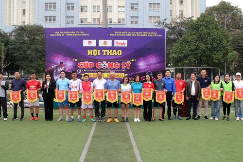 Khai mạc Hội thao 'Cúp Công lý' lần III năm 2023