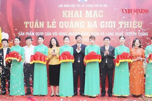 Cơ hội kết nối cung cầu tại 'Tuần lễ sản phẩm OCOP' Hà Nội