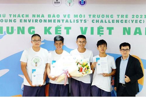 Trao giải Thử thách Nhà bảo vệ Môi trường trẻ lần thứ IV