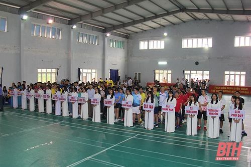 Khởi tranh Giải cầu lông các Câu lạc bộ thành phố Thanh Hóa năm 2023