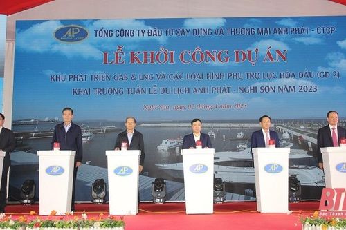 Khởi công Khu phát triển GAS & LNG tại Khu Kinh tế Nghi Sơn