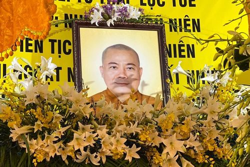 Đồng Tháp: Lễ truy niệm, cung tống kim quan Thượng tọa Thích Đạo An nhập tháp