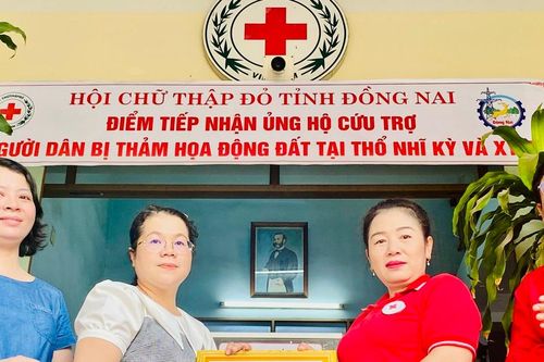 Đồng Nai: Hỗ trợ người dân Thổ Nhĩ Kỳ và Syria bị thảm họa động đất 750 triệu đồng