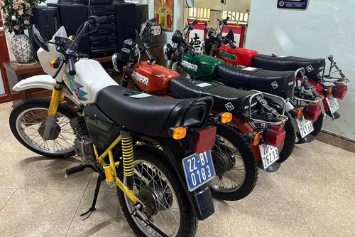 4 chiếc xe máy Simson hàng hiếm giá hơn 600 triệu của dân chơi Thái Nguyên