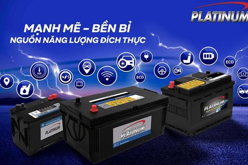 PLATINUM – thương hiệu ắc quy ô tô mới ra mắt Việt Nam