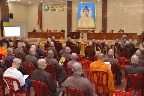 Ban Trị sự GHPGVN TP.HCM họp mở rộng phổ biến và trao đổi các Phật sự quan trọng