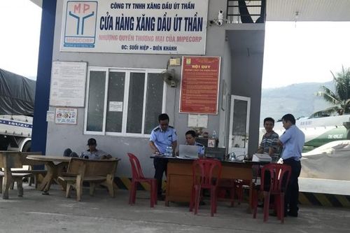 Khánh Hòa xử phạt Công ty TNHH Xăng dầu Cam Hiệp 52,5 triệu đồng vì kinh doanh 'chui'