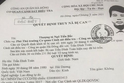 Truy tìm đối tượng liên quan vụ cướp ở Hà Đông