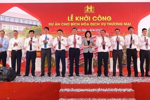 Hà Nội: Khởi công chợ đầu mối Bích Hòa rộng 5ha tại huyện Thanh Oai