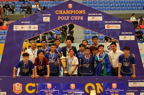 Đội Trường đại học Sư phạm thể dục thể thao TP Hồ Chí Minh vô địch Futsal sinh viên toàn quốc 2023