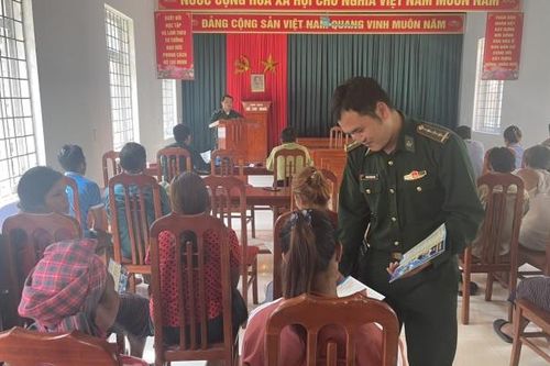 Quảng Bình: Tuyên truyền phổ biến Luật Biên phòng Việt Nam