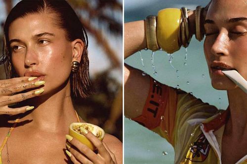 Hailey Bieber mặc đồ bơi nóng bỏng trên bãi biển hút triệu lượt thích