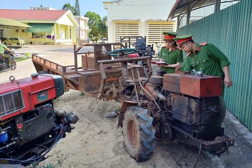 Bắt 2 đối tượng chuyên trộm cắp xe công nông ở Đắk Nông