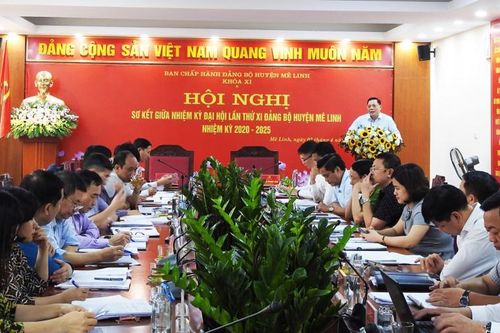 Huyện Mê Linh kịp thời tháo gỡ điểm nghẽn, khơi thông nguồn lực để phát triển