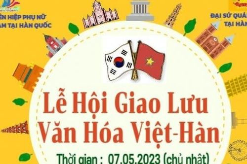 Giao lưu văn hóa Việt-Hàn sẽ được tổ chức vào tháng 5 tới