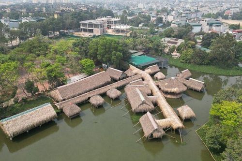 Nhà hàng sinh thái 'mọc' trên 3,1ha đất thủy sản giữa TP.Thanh Hóa