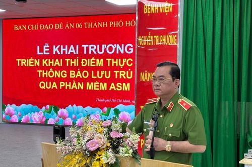 Triển khai thí điểm và nhân rộng phần mềm thông báo lưu trú ASM