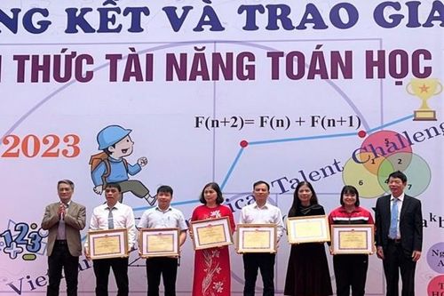 Phú Thọ: Học sinh giành thành tích xuất sắc tại cuộc thi Thách thức tài năng Toán học Việt Nam năm 2023