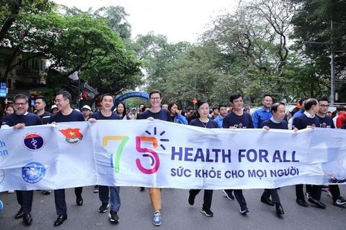 Hơn 15.000 người tham gia các hoạt động của Ngày Sức khỏe thế giới năm 2023