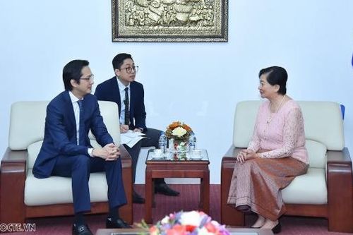 Thứ trưởng Ngoại giao Đỗ Hùng Việt chúc Tết cổ truyền Chol Chnam Thmay Campuchia