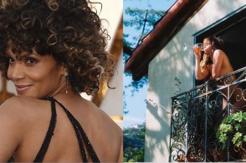'Bông hồng đen' của Hollywood gây bão mạng với ảnh khỏa thân bên ban công