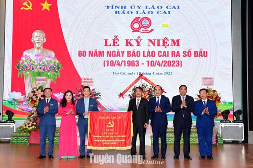 Báo Lào Cai kỷ niệm 60 năm Ngày ra số báo đầu