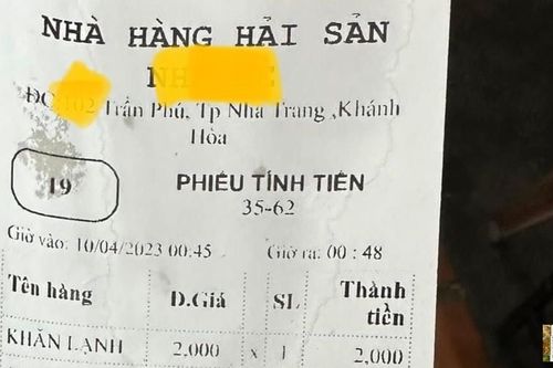 Nhà hàng bị 'tố' chặt chém ở Nha Trang nhận sai, xin lỗi khách?