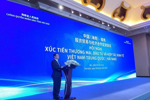Bộ trưởng Nguyễn Hồng Diên dự Hội nghị XTTM, Đầu tư, Hợp tác kinh tế Việt Nam – Trung Quốc (Hải Nam)