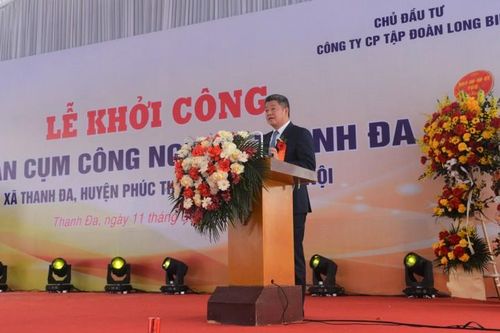 Hà Nội: Khởi công Cụm công nghiệp Thanh Đa rộng 8,1ha tại huyện Phúc Thọ