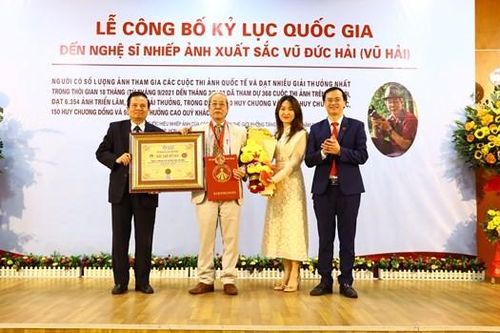 Gặt hái thành công từ sự tận tụy và sự đam mê của Nghệ sĩ nhiếp ảnh Vũ Hải