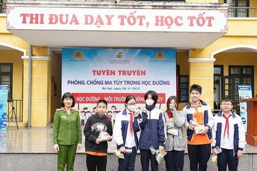 Hà Nội: Thêm gần 1.000 học sinh được trang bị kiến thức phòng chống ma túy