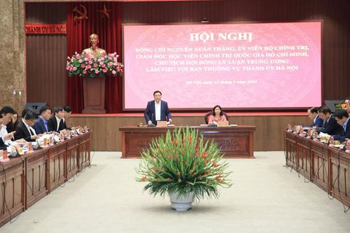 Hà Nội chú trọng nâng cao chất lượng đào tạo, bồi dưỡng cán bộ