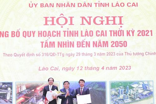 Công bố quy hoạch tỉnh Lào Cai thời kỳ 2021 - 2030, tầm nhìn đến năm 2050