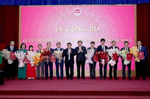 Bộ Kế hoạch và Đầu tư điều động, bổ nhiệm nhiều nhân sự mới
