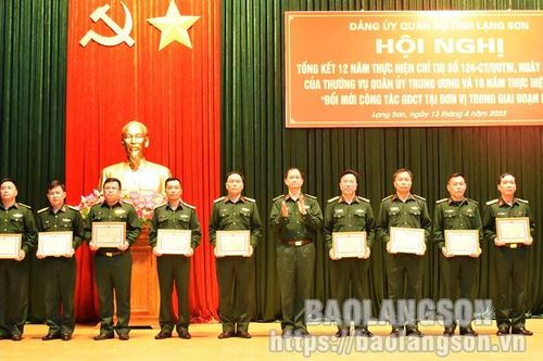Đảng ủy Quân sự tỉnh tổng kết công tác giáo dục chính trị