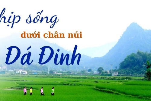 Nhịp sống dưới chân núi Đá Đinh