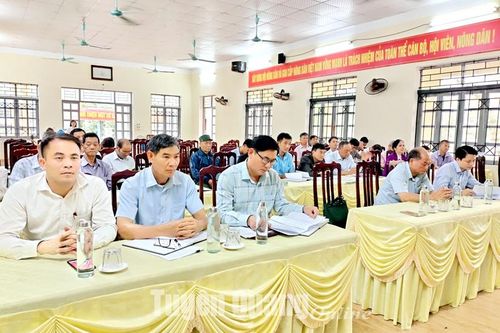 Hội nghị tuyên truyền xây dựng nông thôn mới tại Sơn Dương