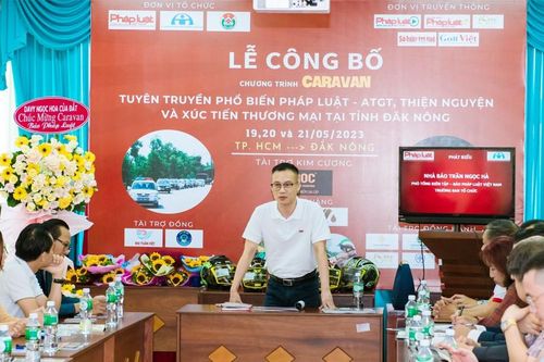 Công bố chương trình Caravan 'Tuyên truyền phổ biến pháp luật, ATGT học đường, xúc tiến thương mại' tại Đắk Nông