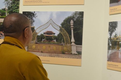 300 tư liệu, hình ảnh trưng bày tại triển lãm 'Kiến trúc Phật giáo Việt Nam'