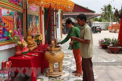 Rộn ràng Tết Chôl Chnăm Thmây của bà con dân tộc Khmer ở Hậu Giang