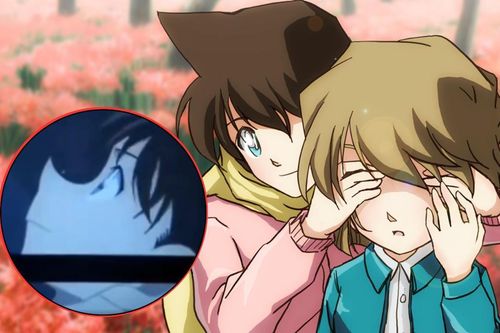 Lộ clip dài 1 phút cảnh thân mật giữa Conan và Haibara, biểu cảm của 'đàng trai' gây chú ý