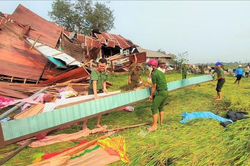 Gia Lai: Tập trung khắc phục thiệt hại mưa dông kèm lốc