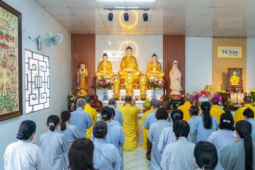Khóa tu 'Ngày an lạc' tại tu viện Vạn Liên (TP.Vũng Tàu)